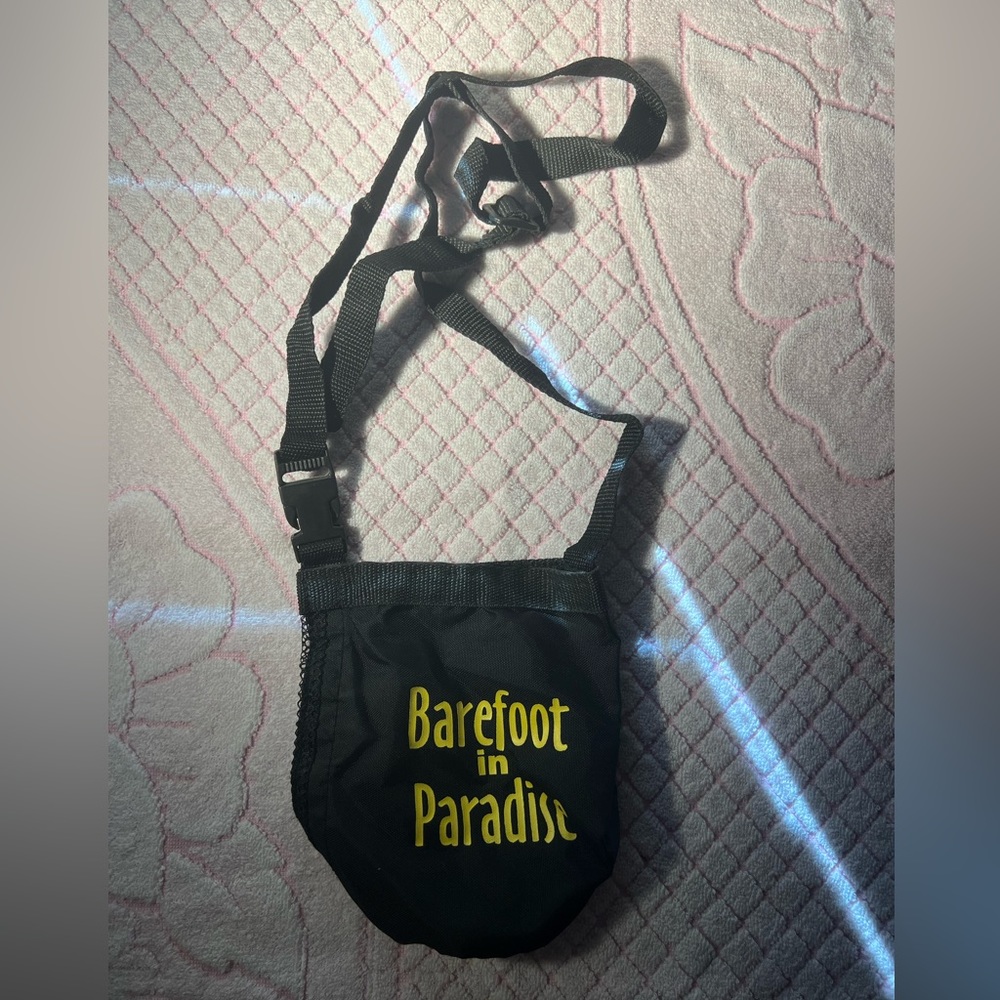 Barefoot In Paradise Black Mini Purse